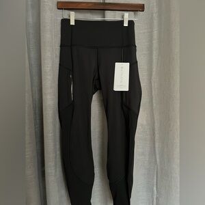 Athleta Black Rainier 7/8 Leggings NWT